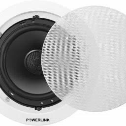 Powerlink Bluetooth Flush Mount Ceiling Speaker (Pack of 1) 30 W Bluetooth Home Audio Speaker image 2