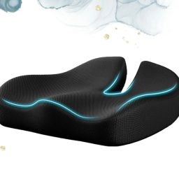 Black Polyester Car Pillow Cushion for Universal For Car-image-82