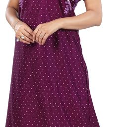 houseofcommon Women Nighty with Robe-picture-46