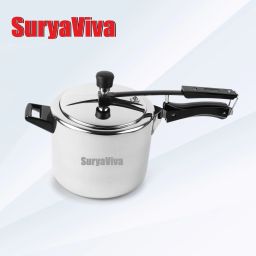 Pressure cooker Tryply 5Ltr. Induction Bottom Pressure Cooker (Stainless Steel) 5 L Induction Bottom Pressure Cooker-image-72