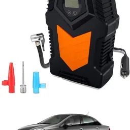 150 psi Tyre Air Pump for Car & Bike-image-82