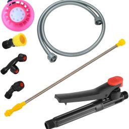 Agriculture Sprayer Spare Parts Kit 1 Pipe, 1 Trigger, 1 SS Lance, 4 Nozzle Set 0 L Backpack Sprayer-picture-17