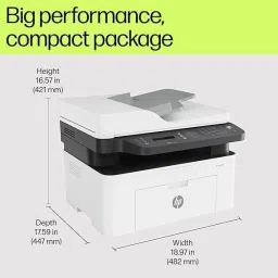 HP Laser MFP 1188Fnw, Wireless, Print, Copy, Scan, Fax, Monochrome Laser Printers Multi-function WiFi Monochrome Laser Printer image 4