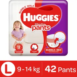 huggies Wonder Pants with Bubble Bed Technology Diapers - L-picture-13