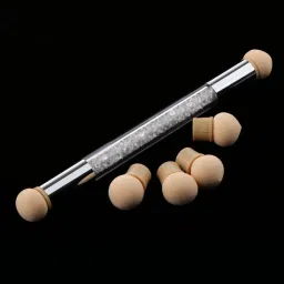 Nail Art Sponge Brush, Double Head, Sponge Brush with 4 Replacement Heads, Nail-picture-11