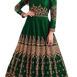 Embroidered Semi Stitched Lehenga Choli-image-31