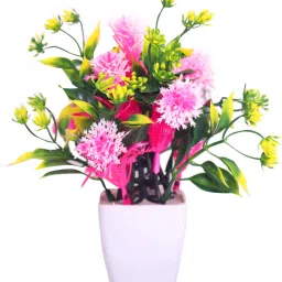mogal Artificial Plant For Home/Office Table Decoration(Multi, Pack of 5) Wild Artificial Plantwith Pot image 2