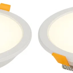 15W Rimless Round LED Panel Light, 3-in-1 Color Changing, Pack of 2 Ceiling Light Ceiling Lamp-image-43