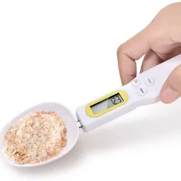 Gadgetspoint Kitchen Food Digital Spoon Scale, Scale 1.1lb/500g(0.1g) Kitchen Tools Accessories with LCD Display Weight Measuring Food Coffee Flour Spices Weighing Scale-27