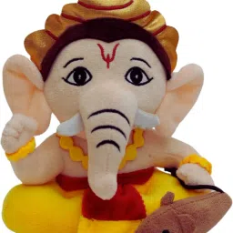 cute ganesh ji soft toy bal ganesha combo for kids big plush gift - 30 cm-12