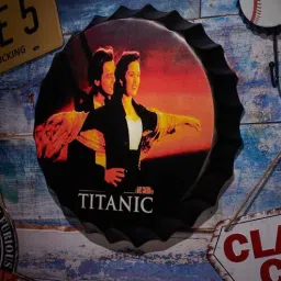 eazywagon Multicolor Metal Titanic Wall Decor-picture-49