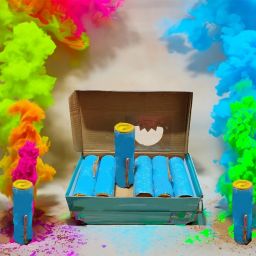 Multicolor Holi Color Smoke Pyro Holy Color Smoke Fountain Holi Color Powder Pack of 2-image-8