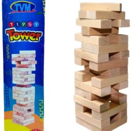54 Pieces Challenging Wooden Blocks Games for Adults & Kids-10