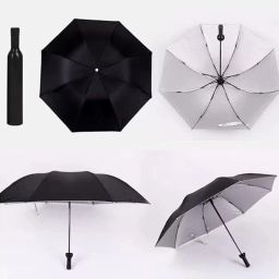 Wine Bottle Travel Umbrella Umbrella-image-76