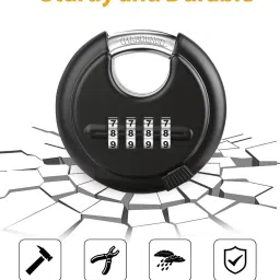 store2508 Combination Disc Padlock Number Lock Combination Lock image 4