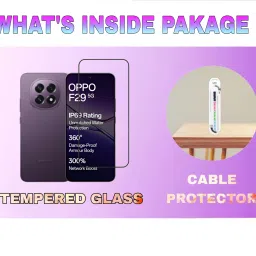 GORILLA PRO PLUS Tempered Glass Guard for Oppo F29 5G Temper Glass Edge To Edge Screen Protector Full Coverage Screen Guard For Oppo F29 Tempered Glass image 5