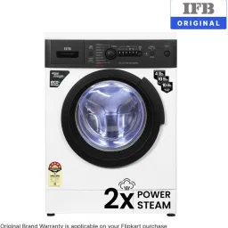 ifb 6 kg Fully Automatic Front Load with In-built Heater Black, White image 2