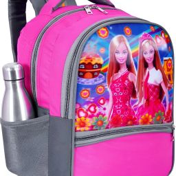 Barbie Very High Quality School bag For Nursery to UKG Class School Bag Waterproof School Bag-image-49