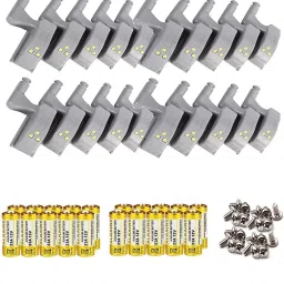KH Universal Hinge LED with Battery for Cubboard Modern Kitchen Wardrobe (20pc) Smart Bulb-23