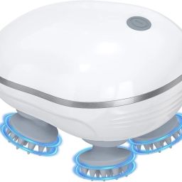 iBELL Electric Head, Scalp Massager, Rechargeable Head Kneading Massage Machine 3 Speed Mode Portable, Scalp Scratcher Body Massager for Hair Growth Massager-image-56
