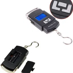 PAMIRATE Portable Electronic Scale Digital LCD Pocket Weighing Hanging Scale Weighing Scale image 3