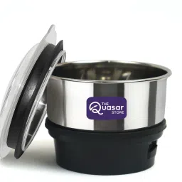 Mini Chutney Jar Bajaj GX series Fit on 2 Lock & 4 Teeth Coupler Mixer Juicer Jar-image-37