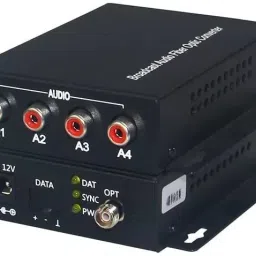 RAMEX 4CH Audio to Fiber Media Converter FC Interface Transmission 20KM 1 Ports 1000 Mbps Network Switch-image-39