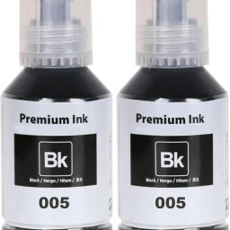 gAdi 005 Refill Ink Compatible for Epson M1100,M1120,M1140,M2110,M2120,M2140,M2170 Black - Twin Pack Ink Bottle-image-90