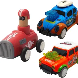 Unbreakable Four-Wheel Drive Friction Powered Diecast Toy Set-P7-image-83