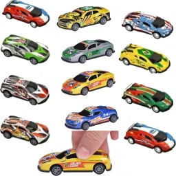 Racing Die-Cast Cars for Kids Pull Back Vehicles Metal Car Alloy Pull Back Car-33