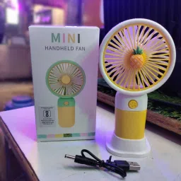 Rechargeable Portable Mini Fan with 3 Speeds USB Rechargeable Fan Rechargeable Handheld Data Collector-36