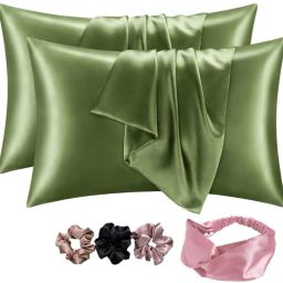 Polyester Fibre Solid Sleeping Pillow Pack of 2-image-18