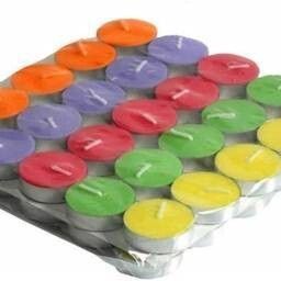 flipkart smartbuy Multi colour Tealight pure paraffin candle aprox Candle-picture-4