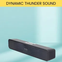SACRO Bluetooth (PORTABLE HOME TV SOUNDBAR) Dynamic Thunder Sound, 2400mAh BatteryZ221 20 W Bluetooth Soundbar-image-42