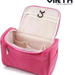 Women Pink Cosmetic Bag-image-15