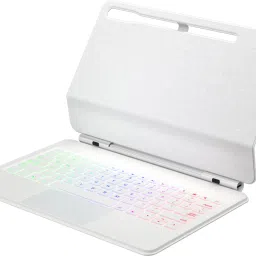 Proelite Galaxy Tab S9 FE +/S9/S8/S7 Plus/S7 Fe 12.4 inch Floating Cantilever Design Bluetooth Standard Tablet Keyboard Compatible with Desktop, Laptop, Mac image 2