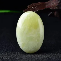 Serpentine Palm Stone Crystal Serpentine Large Crystal Palm Stone Polished Polished Oval Crystal Stone-image-79