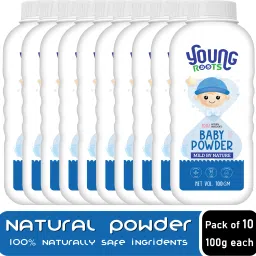 Natural Baby Powder with Neem, Aloe Vera, Derma Tested (Pack of 10)-image-12