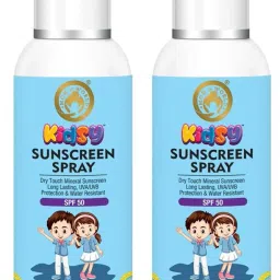 Sunscreen - SPF 50 PA+++ Kids Sunscreen Spray SPF 50, Water Resistant, UVA/UVB, 120ml - Pack of 2-image-10