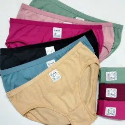 Pack of 6 Women Hipster Multicolor Panty-picture-23