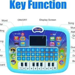 rsa enterprises Tablet /Laptop/Notebook/Computer Toy for Kids ABC and 123 Learning Toy image 2
