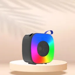 FRONY Sonic (PORTABLE DESKTOP SPEAKER) Deep Bass Sound with Dynamic LED LightB122 10 W Bluetooth Laptop/Desktop Speaker-picture-2