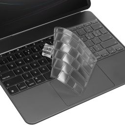 Saco Silicone Skin Keyboard Protector Cover Compatible for 2024 iPad Pro 13 inch M4 Chip (A2925/A2926) Magic Keyboard Keyboard Skin-6