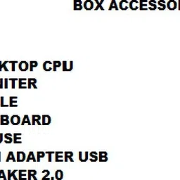 TECHSUPPORT Intel Core-i3-2400 Core i3 (8 GB DDR3/250 GB/256 GB SSD/Windows 10 Pro/1 GB/19 Inch Screen/INTEL Core i3(8 GB / 256GB / Windows 10) Assembled Desktop (19 inch Display)) with MS Office image 4