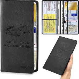 hannea Men & Women Casual, Travel, Trendy Black Artificial Leather Wallet-picture-27