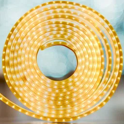 1200 LEDs 10 m Yellow, Transparent Steady Strip Rice Lights-17