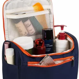 Girls Blue Cosmetic Bag-image-1