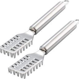 Fish Scale Remover Scraper Shaver for Fast Cleaning Fish Skin Stainless Steel Fish Scaler-image-64