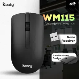 Koaty Core Wireless Mouse WM115 Wireless Optical Mouse image 5