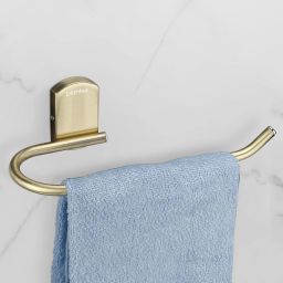 304 Grade Stainless Steel Napkin Ring/Towel Ring/Towel Hanger for Bathroom Brass Antique Towel Holder-image-78